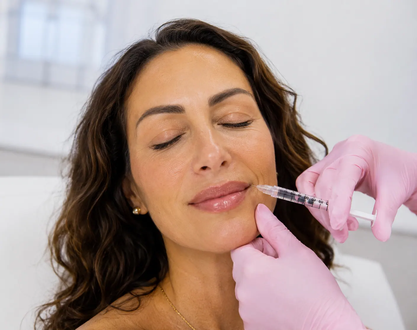 Dermal filler treatment at a boutique medical spa in Bergen County, NJ