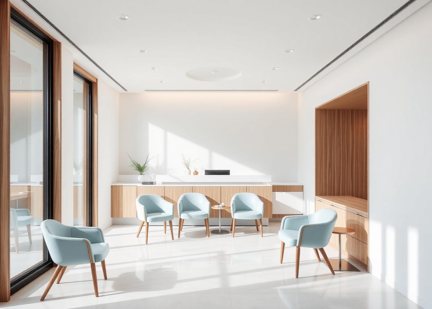 Reception area